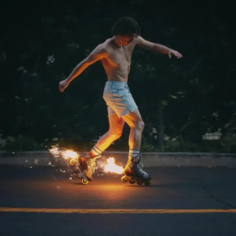 Clearance Benson Boone - Fireworks and Rollerblades