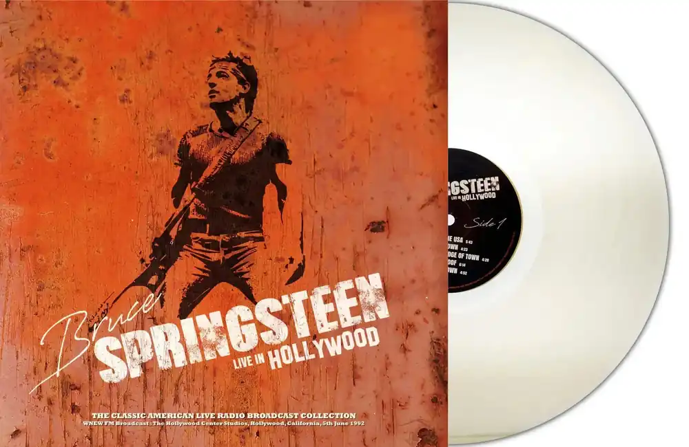 Bruce Springsteen – Live In Hollywood 1992 (Natural Clear Vinyl) Must Have