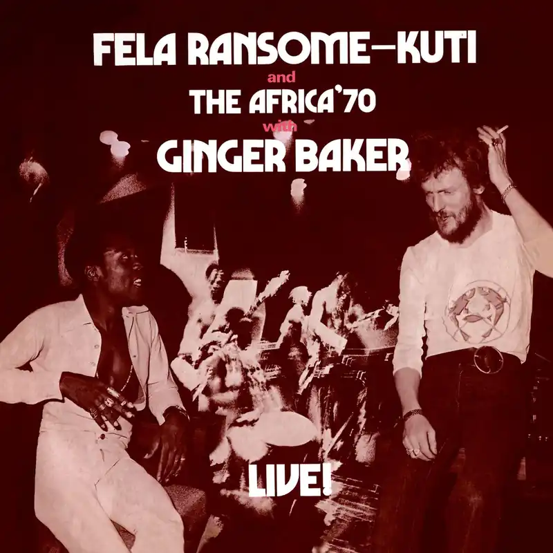 Fela Kuti - Live! with Ginger Baker Mega Sale