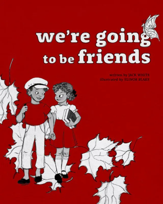 Jack White - We're Going To Be Friends (Hardcover Book) No Minimum Order