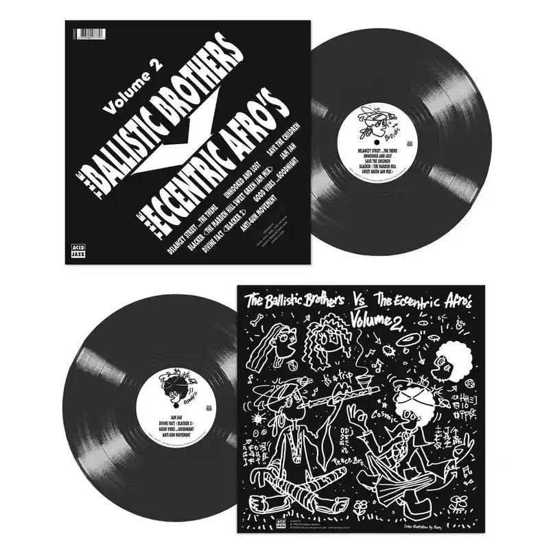 Discount The Ballistic Brothers - The Ballistic Brothers Vs The Eccentric Afros - Volume 2