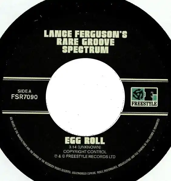 Bargain Lance Ferguson - Rare Groove Spectrum - 7" single, Vinyl Music - Freestyle
