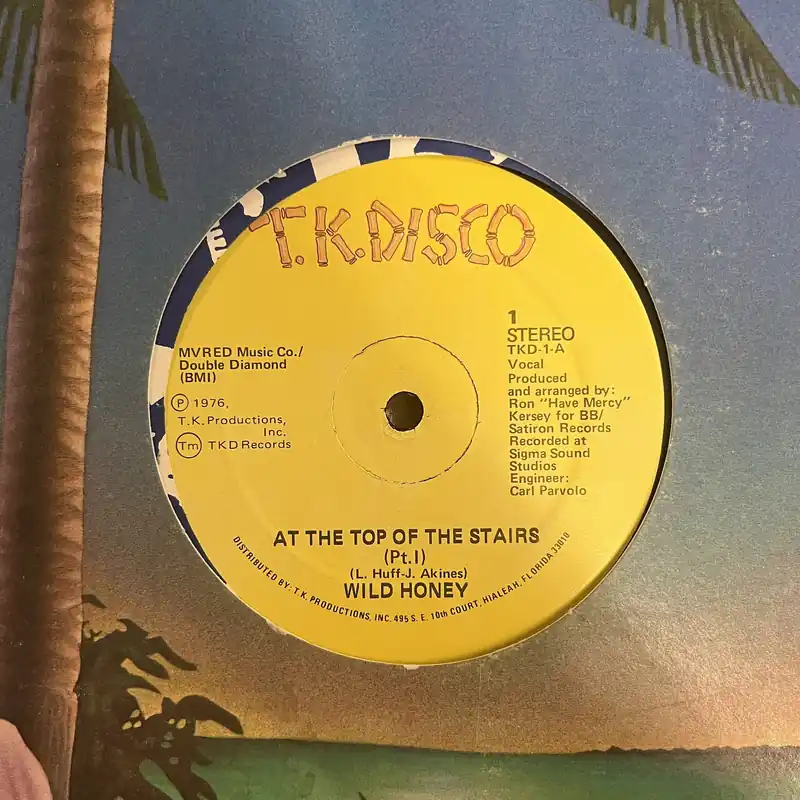 Shop Now Wild Honey - At The Top Of The Stairs | At The Top Of The Stairs Pt 2 - 12"Single, Vinyl Music - Tk Disco