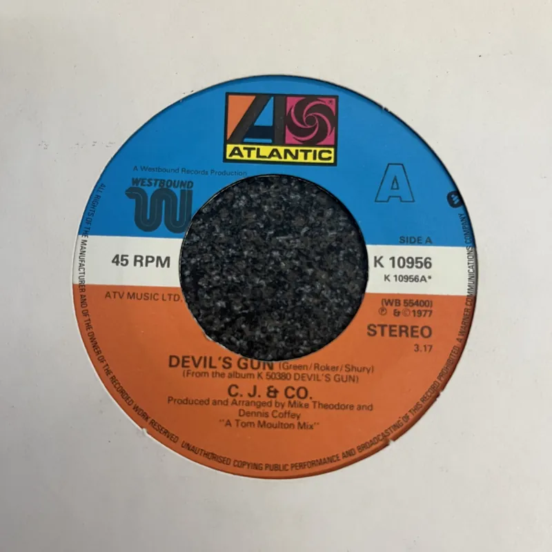 Professional Grade Cj & Co - Devils Gun | Free To Be Me - 7" single, Vinyl Music - Atlantic