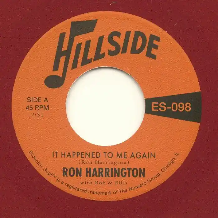 Ron Harrington - It Happened To me/Because Youre Mine - 7" single, Vinyl Music - Numero Deal