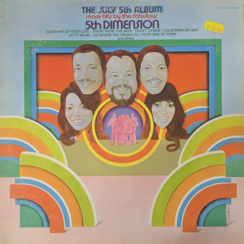 Markdown The 5th Dimension - The July 5th Album - LP, Vinyl Music - Soul City