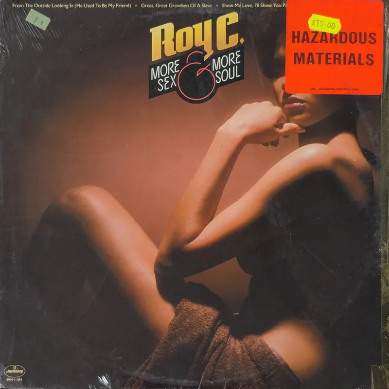 Roy C - More Sex & More Soul - LP, Vinyl Music - Mercury Best Seller