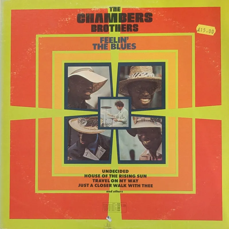 Latest The Chambers Brothers - Feelin The Blues - LP, Vinyl Music - Vault