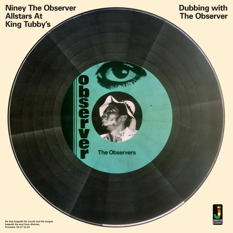 Flash Sale Niney The Observer - Dubbing with the Observer - LP, Vinyl Music - Jamaican Recordings