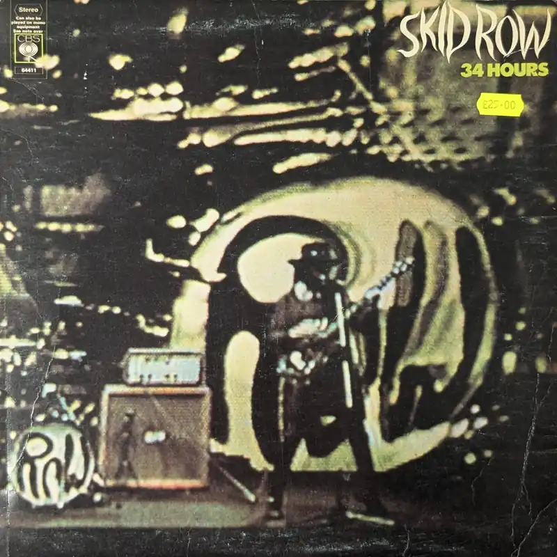 Skid Row - 34 Hours - LP, Vinyl Music - Cbs Big Sale