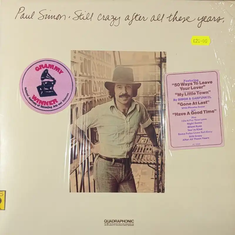 Paul Simon - Still Crazy After All These Years - LP, Vinyl Music - Cbs Premium