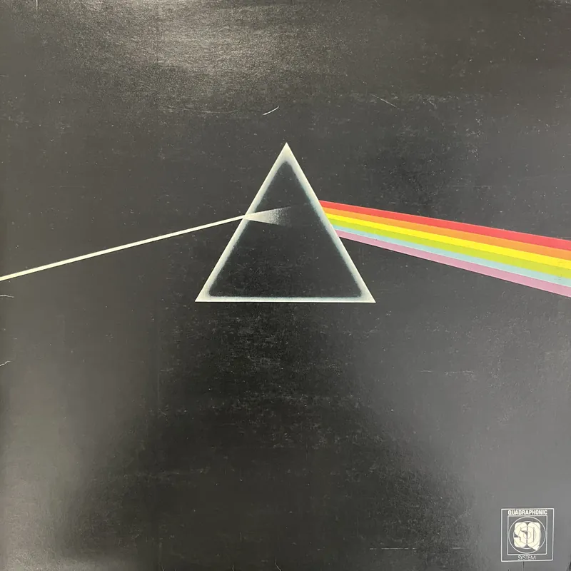 Bargain Pink Floyd - The Dark Side Of The Moon Quadraphonic - LP, Vinyl Music - Harvest