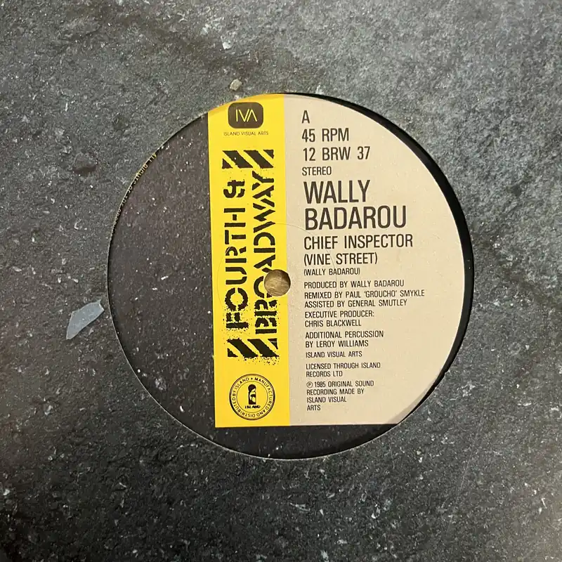 While Supplies Last Wally Badarou - Chief Inspector - 12" Single, Vinyl Music - Fourth & Broadway