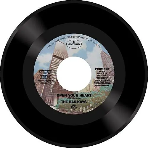 The Bar-Kays - Open Your Heart / Feels Like Im Falling In Love - 7" single, Vinyl Music - Expansion Bargain