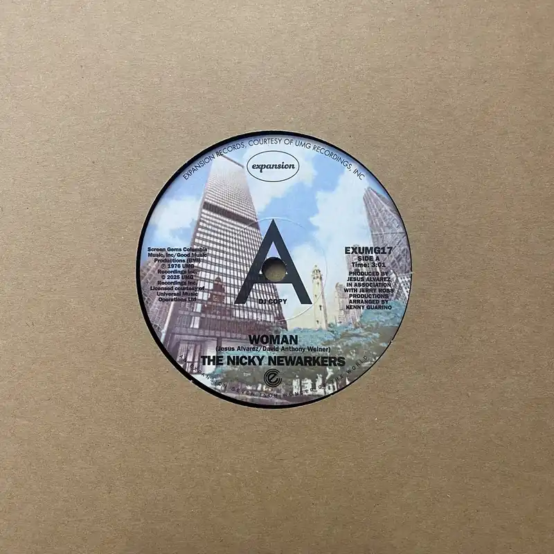 The Nicky Newarkers - Woman / Leave Me Or Love Me (DJ Copy) - 7" single, Vinyl Music - Expansion Big Sale