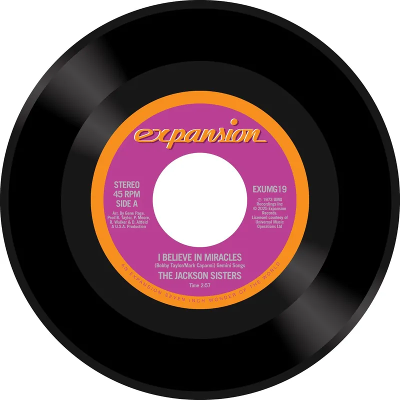 Authentic Jackson Sisters - I Believe In Miracles/Extended version - 7" single, Vinyl Music - Expansion