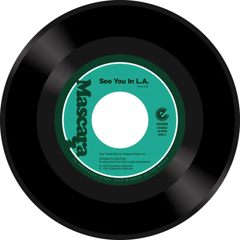 Mascara - See You In L.A. - 7" single, Vinyl Music - Expnasion Free Returns