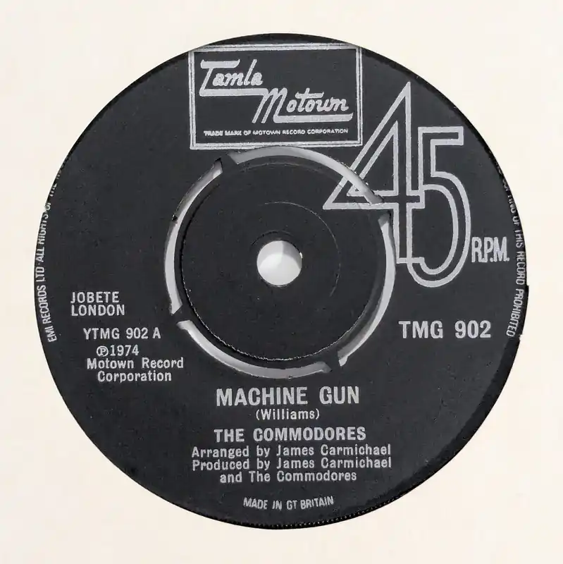 Commodores - Machine Gun - 7" single, Vinyl Music - Tamla Motown Clearance