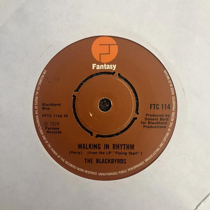 The Blackbyrds - Walking In Rhythm | The Baby - 7" single, Vinyl Music - Fantasy Limited Offer