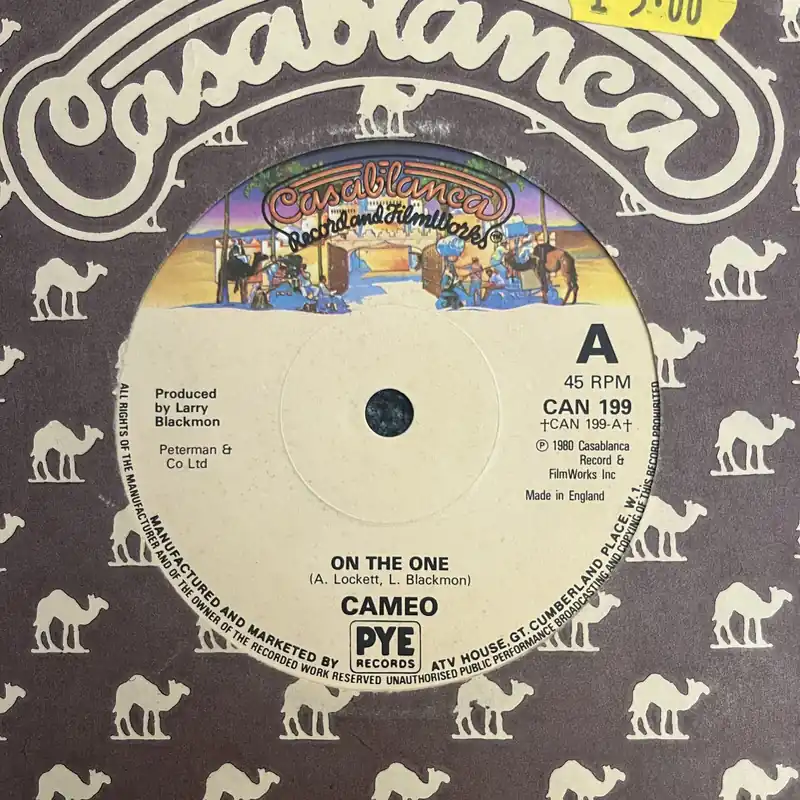 Low Price Cameo - On The One | Cameosis - 7" single, Vinyl Music - Casablanca