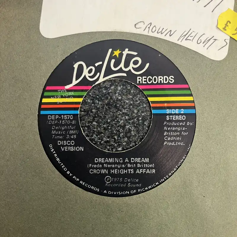 Trending Crown Heights Affair - Dreaming A Dream - 7" single, Vinyl Music - De-Lite