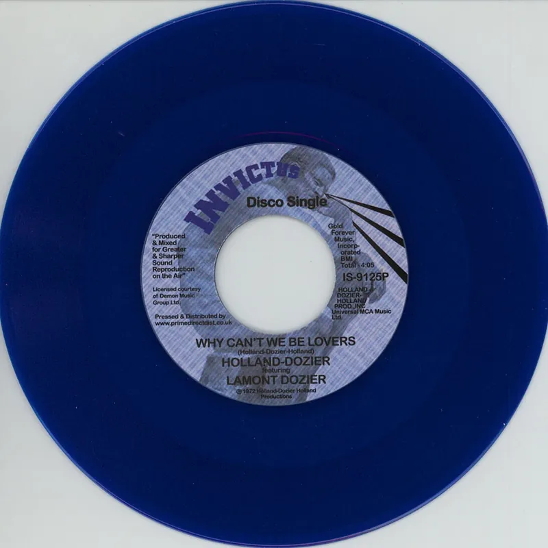Holland Dozier - Why Can't We Be Lovers - 7" single, Vinyl Music - Invictus Hot Deal