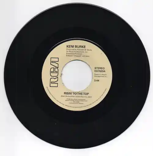 Keni Burke - Risin" To The Top / Hang Tight - 7" single, Vinyl Music - Expansion Luxury
