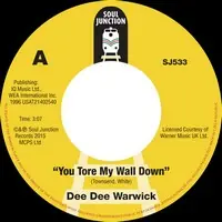 Dee Dee Warwick - You Tore My Wall Down/Wait Until Tomorrow (soul junction s4519) - 7" single, Vinyl Music - Soul Junction Mega Sale