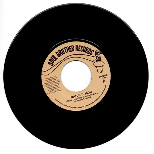 Natural High - I Think I'M Fallin In Love/Trust In Me - 7" single, Vinyl Music - Soul Brother Records Last Chance