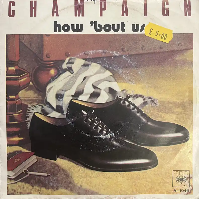 In Demand Champaign - How Bout Us - 7" single, Vinyl Music - Cbs