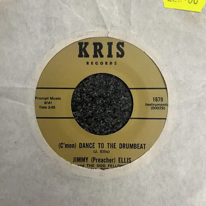 Premium Jimmy Preacher Ellis - Dance To The Drumbeat | Two Tenors A Tone And A Bone - 7" single, Vinyl Music - Kris