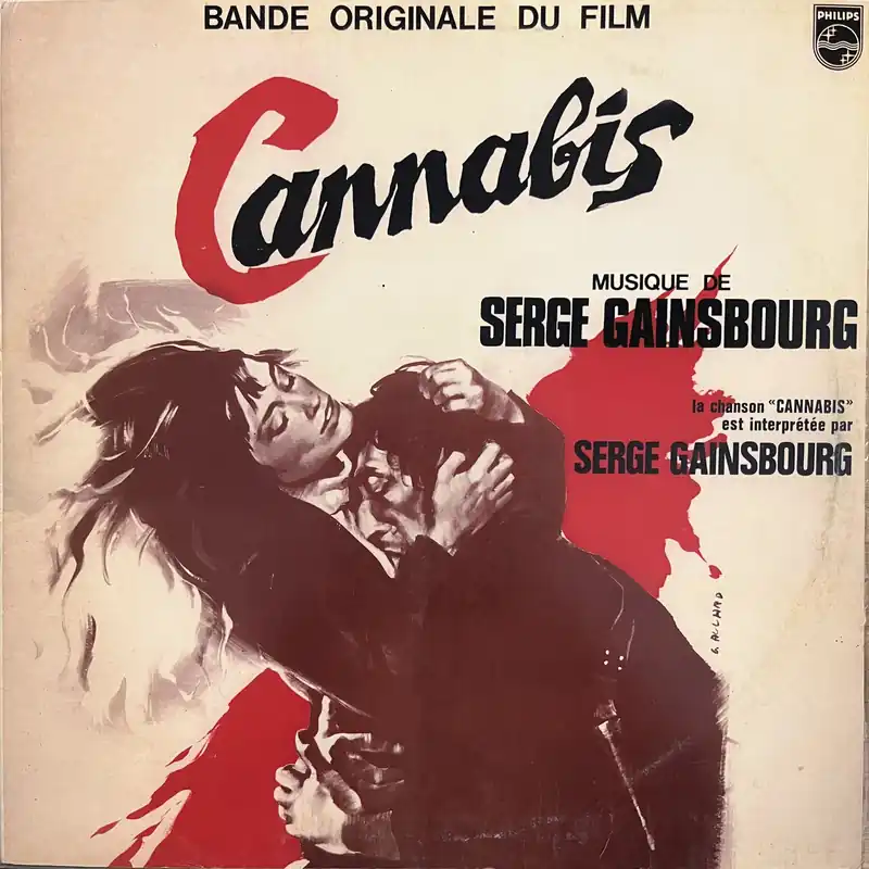 Serge Gainsbourg - Cannabis Original Soundtrack - LP, Vinyl Music - Philips Reduced Price