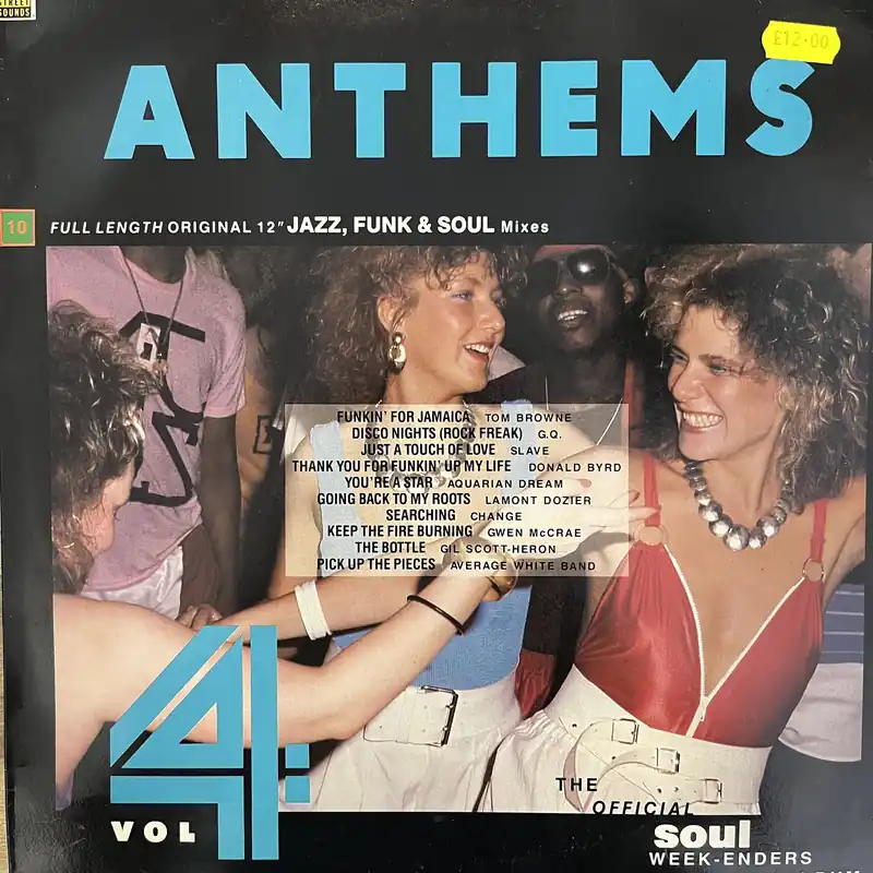 Top Pick Various Artists - Streetsounds Anthems Vol 4 - LP, Vinyl Music - Streetsounds