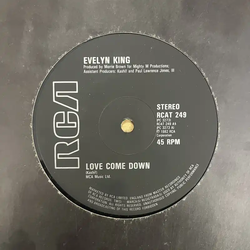 Hot Deal Evelyn King - Love Come Down | Instrumental - 12" Single, Vinyl Music - Rca