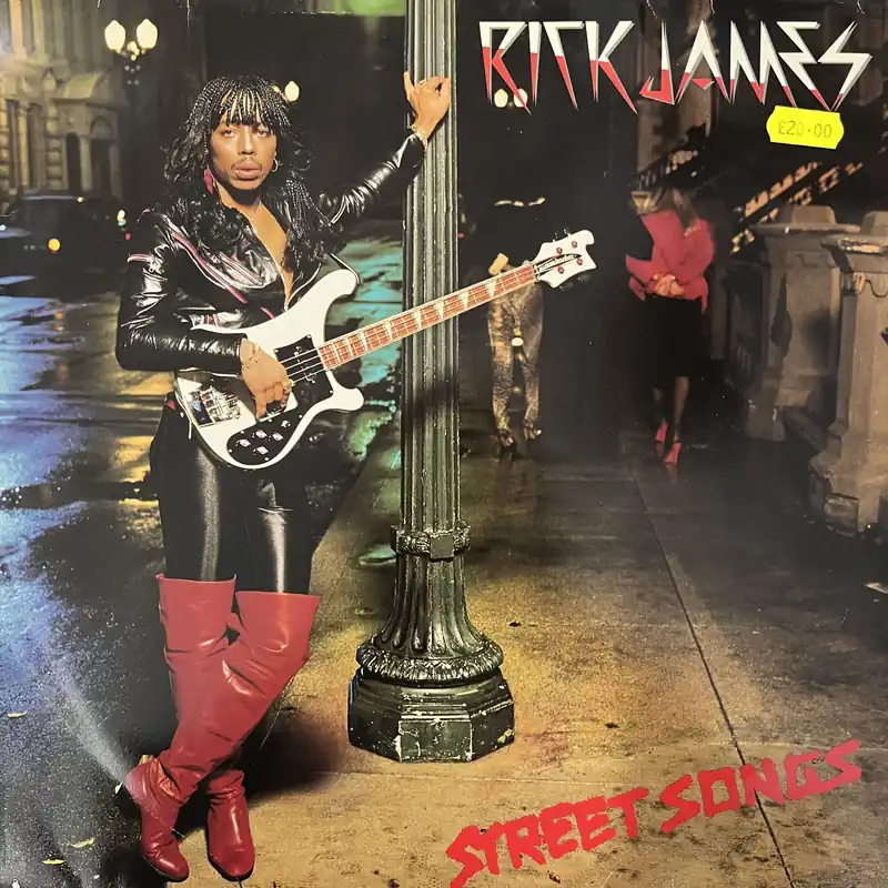 Fan Favorite Rick James - Street Songs - LP, Vinyl Music - Motown