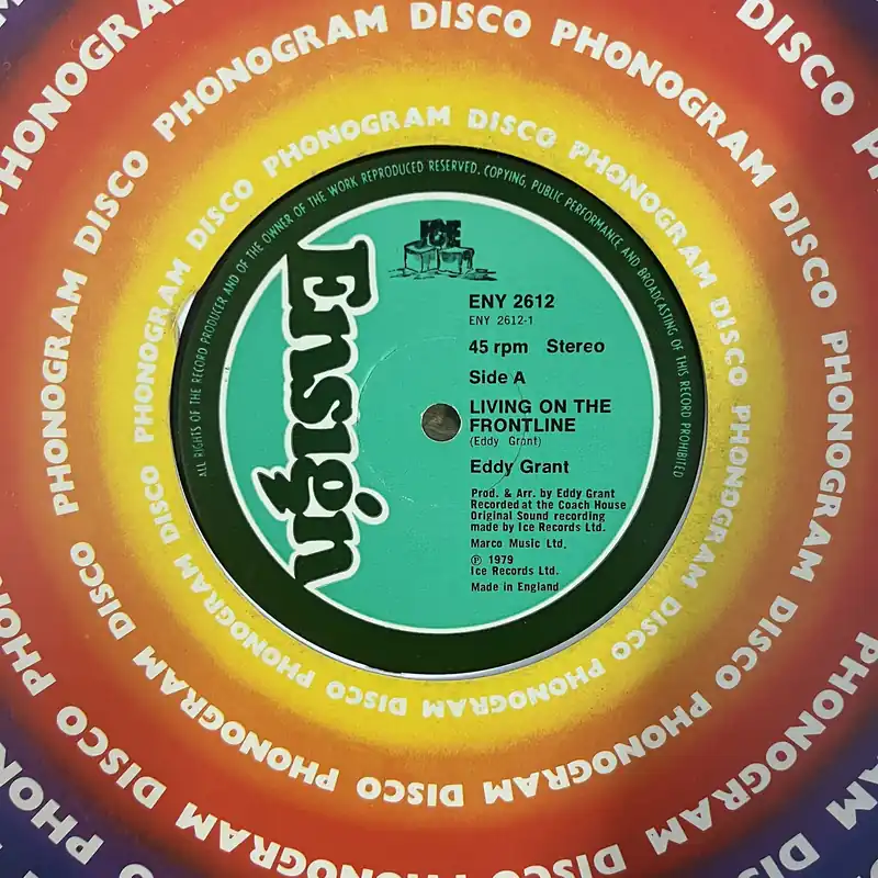 Editor’s Pick Eddy Grant - Living On The Frontline | Frontline Symphony - 12" Single, Vinyl Music - Ensign