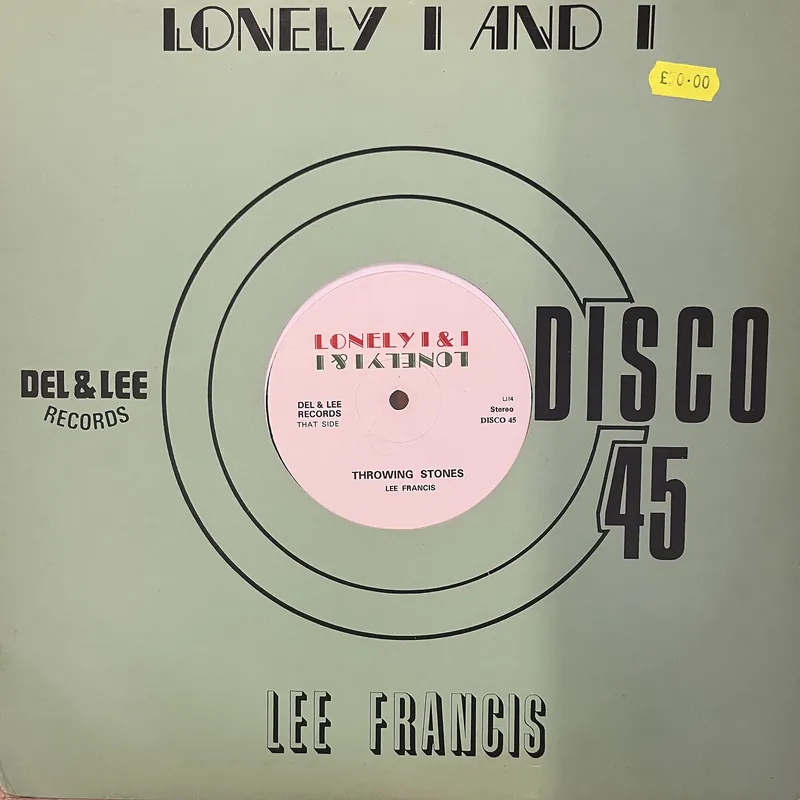 Lee Francis - Throwing Stones | No You Dont Know - 12" Single, Vinyl Music - Del & Lee, Lonely I & I Free Shipping
