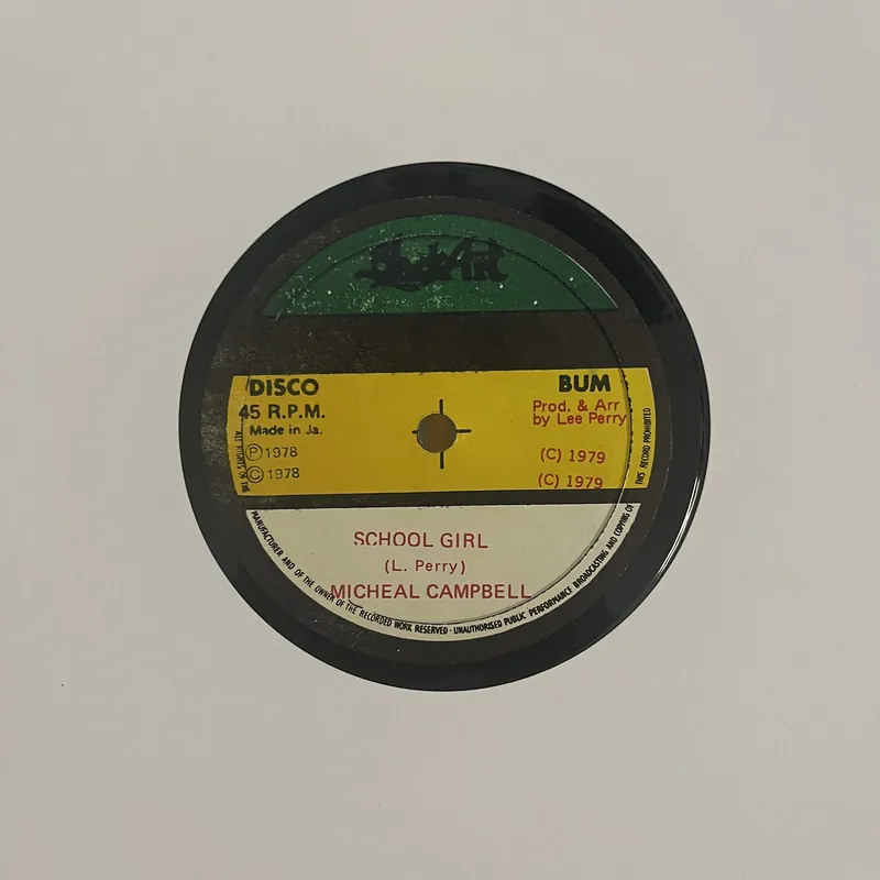 Keith Texon, Micheal Campbell - School Girl | Living My Life - 12" Single, Vinyl Music - Black Art Genuine