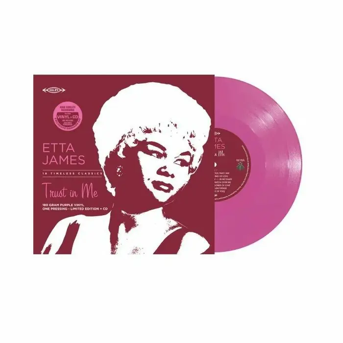 Must Have Etta James - Trust In Me (Purple Vinyl+CD) (RSD 2025) - LP, Vinyl Music - L.M.L.R.