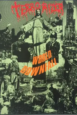 Popular Terrorizer : World Downfall LP, Album, Ins (VG+ / VG+) - Dig Vinyl