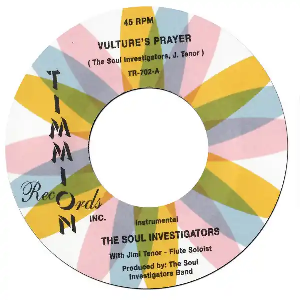 The Soul Investigators : Vulture's Prayer 7", Single, RP (M / M) - Dig Vinyl Crafted