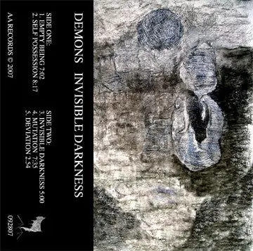 Demons : Invisible Darkness Cass (VG+ / VG+) - Dig Vinyl Crafted