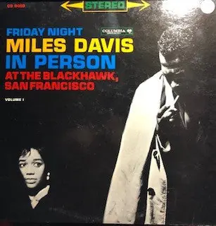 Miles Davis : In Person, Friday Night At The Blackhawk, San Francisco, Volume I LP, Album (VG+ / VG) - Dig Vinyl Free Delivery