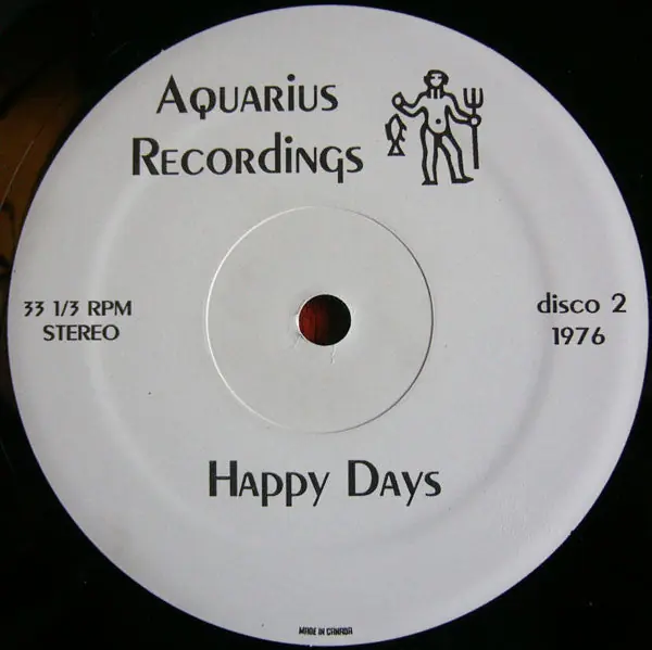 Fan Favorite Paul Jacobs : Happy Days 12" (VG / Generic) - Dig Vinyl