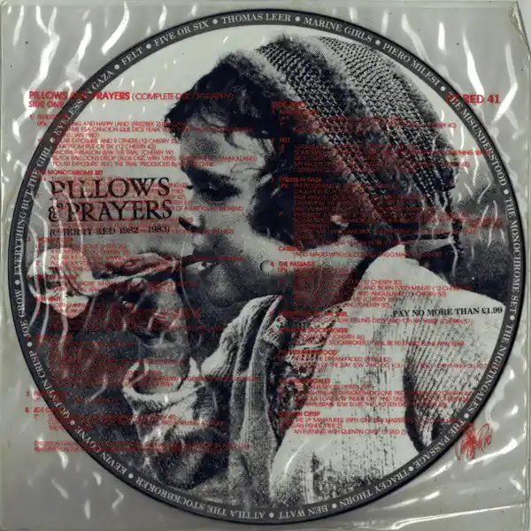 Money Back Guarantee Various : Pillows & Prayers (Cherry Red 1982 - 1983) LP, Comp, Pic (VG+ / Generic) - Dig Vinyl