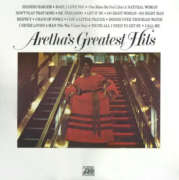 Luxury Aretha Franklin : Aretha's Greatest Hits LP, Comp, RE (NM or M- / NM or M-) - Dig Vinyl
