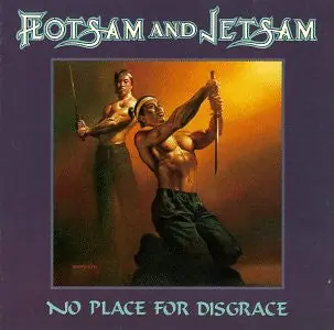 Flotsam And Jetsam : No Place For Disgrace LP, Album (VG+ / VG) - Dig Vinyl Markdown