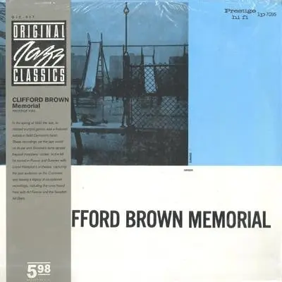 Clifford Brown : Memorial LP, Comp, Mono, RE, RM, Ter (VG+ / VG) - Dig Vinyl Limited Edition