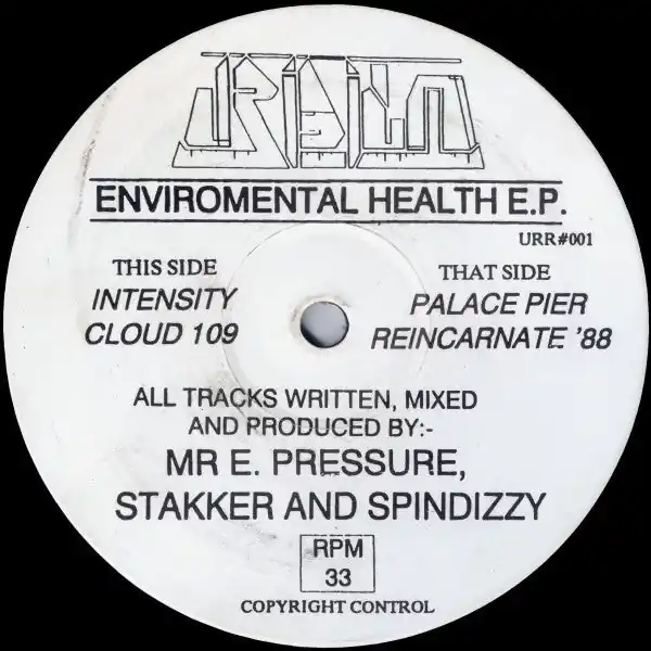 Mega Sale Mr E. Pressure, Stakker And Spindizzy : Enviromental Health E.P. 12", EP (VG / Generic) - Dig Vinyl
