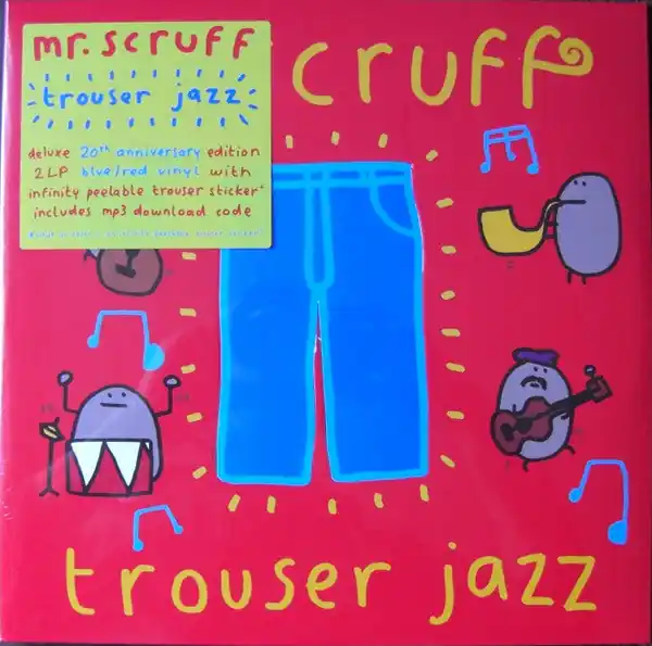 Mr. Scruff : Trouser Jazz LP, Blu + LP, Red + Album, Dlx, RE, 20t (M / M) - Dig Vinyl Wholesale